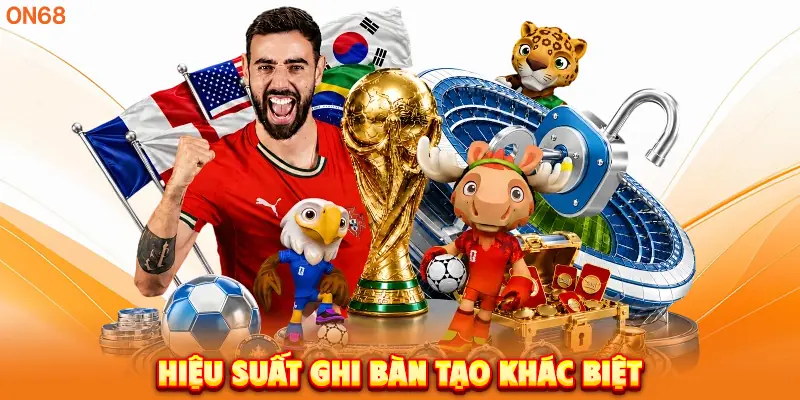Hiệu suất ghi bàn tạo khác biệt của Vua Phá Lưới World Cup 2026.