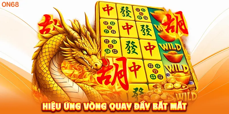 Hiệu ứng vòng quay đầy bắt mắt. 